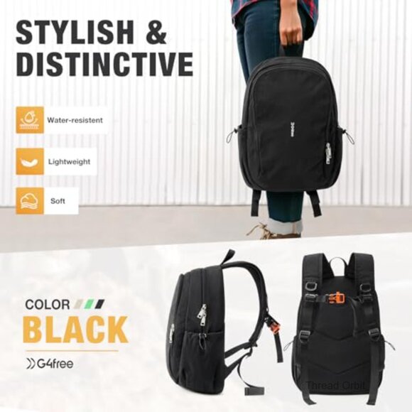 15L Lightweight Water Resistant Daypack Backpack for Hiking Travel School main image 3